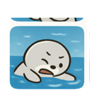 海のアシカ3@SFW（個別スタンプ：23）