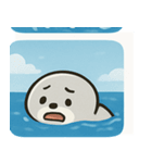 海のアシカ3@SFW（個別スタンプ：24）