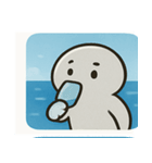 海のアシカ3@SFW（個別スタンプ：25）