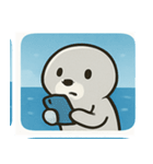 海のアシカ3@SFW（個別スタンプ：26）