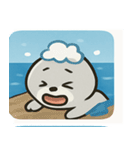 海のアシカ3@SFW（個別スタンプ：28）