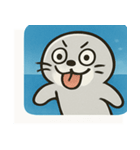 海のアシカ3@SFW（個別スタンプ：29）