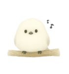 ふわふわまるまるシマエナガ（個別スタンプ：10）