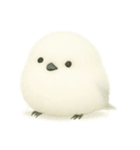 ふわふわまるまるシマエナガ（個別スタンプ：12）