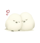 ふわふわまるまるシマエナガ（個別スタンプ：15）