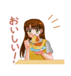 女子高生の毎日使えるスタンプ（個別スタンプ：8）