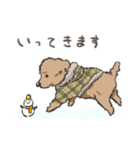 みんなだいすきトイプーさん（個別スタンプ：4）