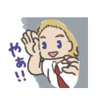 ヒロアカをぶちずみが描いたスタンプ（個別スタンプ：2）