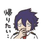 ヒロアカをぶちずみが描いたスタンプ（個別スタンプ：4）