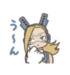 ヒロアカをぶちずみが描いたスタンプ（個別スタンプ：7）