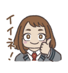 ヒロアカをぶちずみが描いたスタンプ（個別スタンプ：11）
