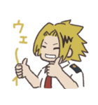 ヒロアカをぶちずみが描いたスタンプ（個別スタンプ：20）