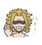 ヒロアカをぶちずみが描いたスタンプ（個別スタンプ：28）