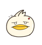 表情豊かな個性的あひる(・ɞ・)（個別スタンプ：13）