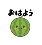 ほんわかフルーツ＆野菜（個別スタンプ：10）