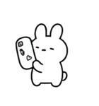 ゆるいうさぎのようななにか（個別スタンプ：4）