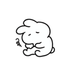 ゆるいうさぎのようななにか（個別スタンプ：7）