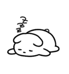 ゆるいうさぎのようななにか（個別スタンプ：9）