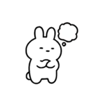ゆるいうさぎのようななにか（個別スタンプ：11）