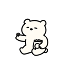 ゆるいくまのようななにか（個別スタンプ：3）