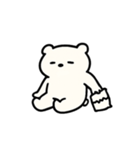 ゆるいくまのようななにか（個別スタンプ：4）