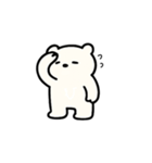 ゆるいくまのようななにか（個別スタンプ：7）