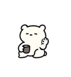 ゆるいくまのようななにか（個別スタンプ：9）