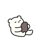 ゆるいくまのようななにか（個別スタンプ：12）