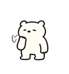 ゆるいくまのようななにか（個別スタンプ：15）