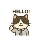 Hatch the Working Cat（個別スタンプ：3）