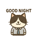 Hatch the Working Cat（個別スタンプ：5）