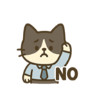 Hatch the Working Cat（個別スタンプ：9）