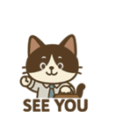 Hatch the Working Cat（個別スタンプ：17）