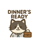 Hatch the Working Cat（個別スタンプ：26）