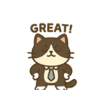 Hatch the Working Cat（個別スタンプ：29）