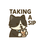 Hatch the Working Cat（個別スタンプ：35）