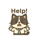 Hatch the Working Cat（個別スタンプ：36）