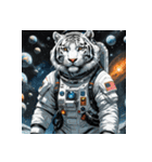 ホワイトタイガーの職業12（個別スタンプ：22）