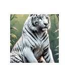 ホワイトタイガーの職業12（個別スタンプ：39）