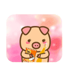 ぶーぶーちゃん ボツのおうち（個別スタンプ：14）