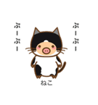 ぶーぶーちゃん ボツのおうち（個別スタンプ：17）