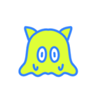 ぽよネコブルーのまいにち（個別スタンプ：27）