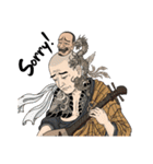 rock ＆ monk Ⅱ（個別スタンプ：17）