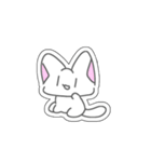 パステルにゃんこ(文字なし)（個別スタンプ：1）