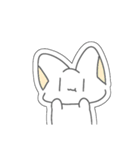 パステルにゃんこ(文字なし)（個別スタンプ：3）