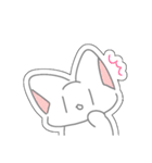 パステルにゃんこ(文字なし)（個別スタンプ：5）