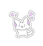 パステルにゃんこ(文字なし)（個別スタンプ：7）