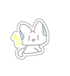 パステルにゃんこ(文字なし)（個別スタンプ：12）