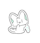 パステルにゃんこ(文字なし)（個別スタンプ：14）