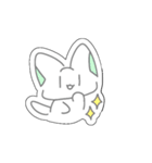 パステルにゃんこ(文字なし)（個別スタンプ：18）